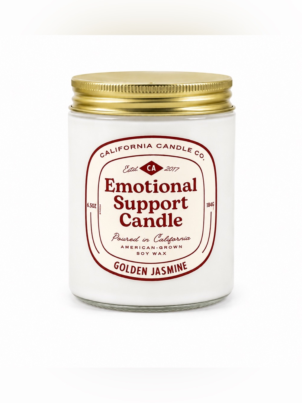 California Candle Co. Emotional Support Candle - Golden Jasmine